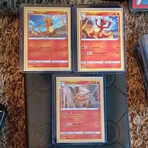 Pokemon 2022 Charmander,Charmelon, And Charizard Holo!!!! Rare